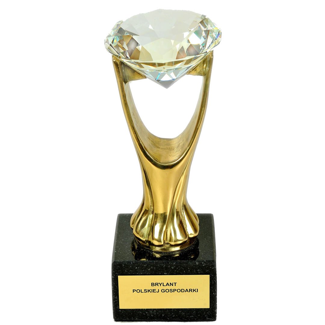 brylant polskiej gospodarki statuetka 1000 brylant polskiej gospodarki statuetka 1000